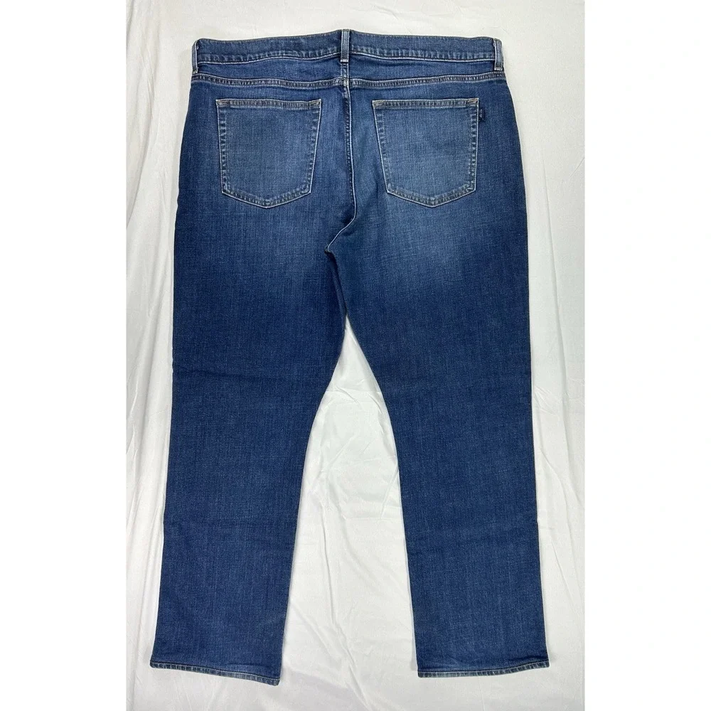 Vineyard Vines‎ Men's Blue Straight Denim Jeans Cotton Button Zip 5-Pocket Solid
